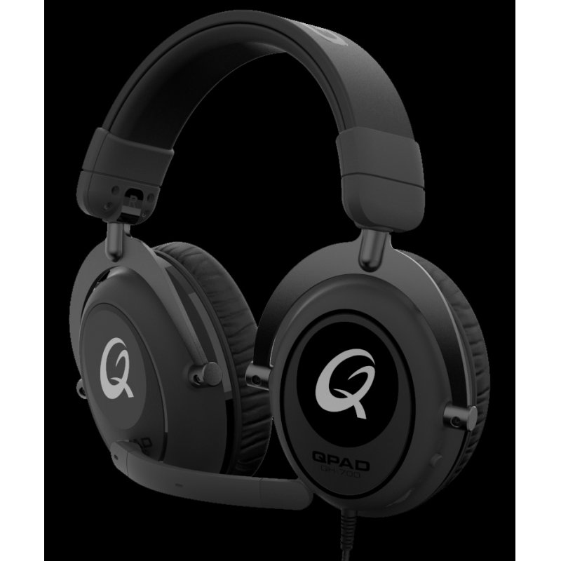QPAD - QH-700 - Casque de jeu stéréo filaire Noir pour PC, PS4/PS5, Xbox One, Xbox Series S|X, Nintendo Switch