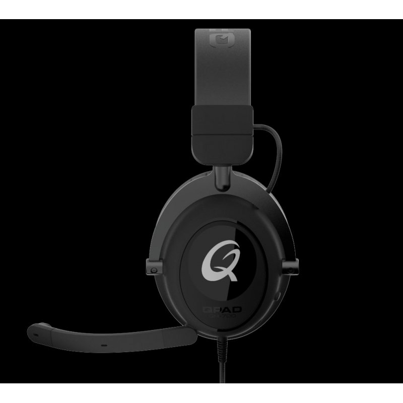 QPAD QH700 écouteur/casque Avec fil Arceau Jouer Noir