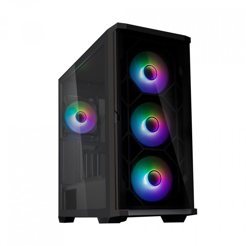 Boitier Moyen Tour E-ATX Zalman Z10 Duo avec panneaux vitrés (Noir)