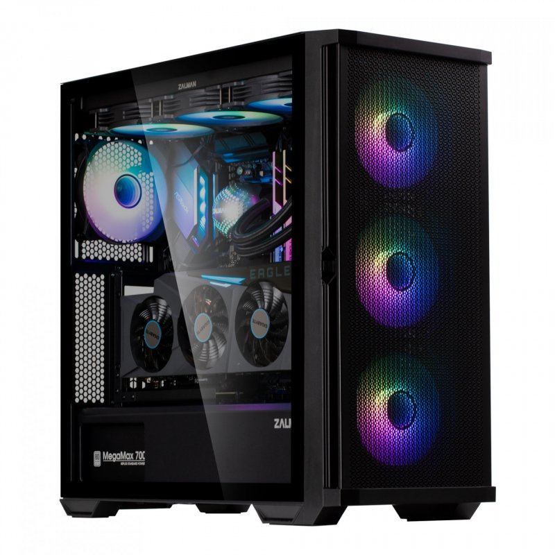 Zalman Z10 DUO unité centrale Midi Tower Noir