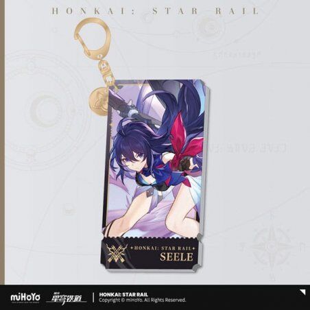 Honkai: Star Rail Character porte-clés Seele 9 cm