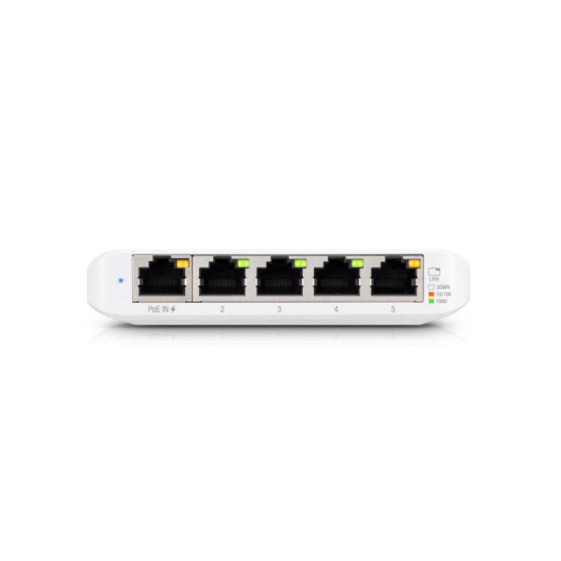 STOCK180 - Ubiquiti UniFi USW Flex Mini Géré L2 Gigabit Ethernet (10/100/1000) Connexion Ethernet, supportant l'alimentation via