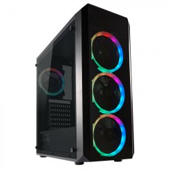 LC Power compatible Gaming 703B Quad-Lux - Midi Tower - ATX