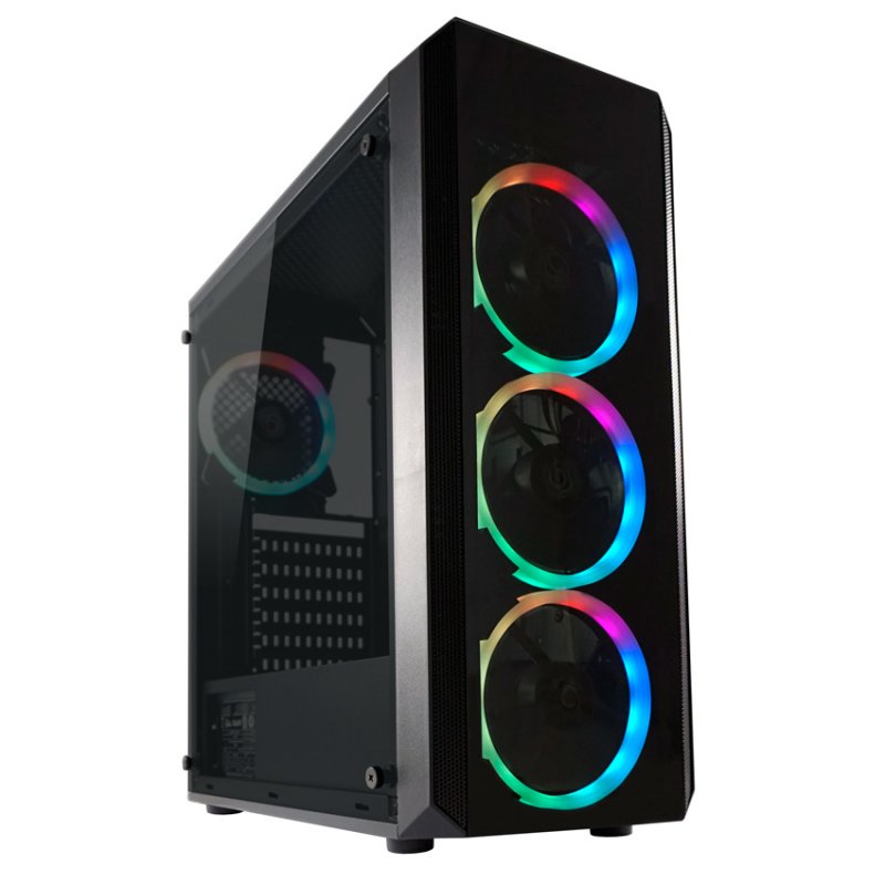 LC Power compatible Gaming 703B Quad-Lux - Midi Tower - ATX