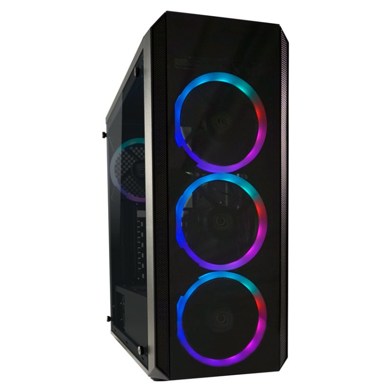 LC-Power Gaming 703B - Quad-Luxx Midi Tower Black