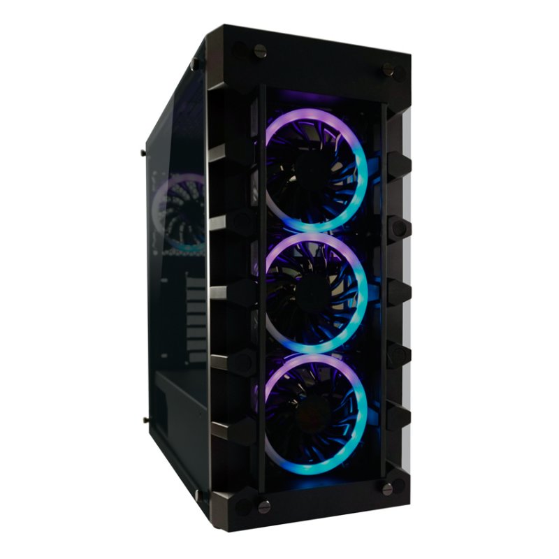 LC-Power Gaming 709B - Solar_System_X Midi Tower Noir
