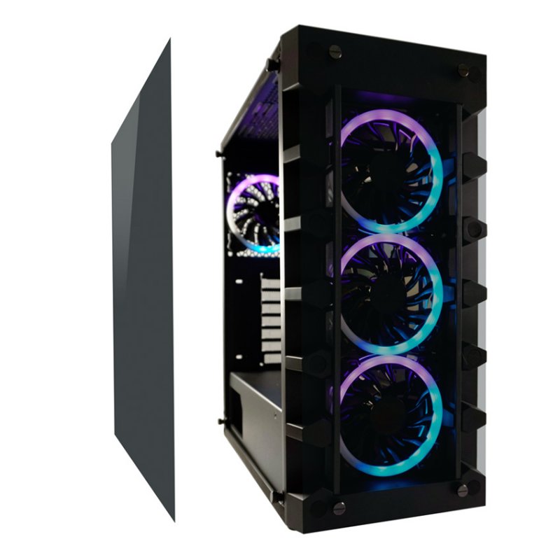 LC-Power Gaming 709B - Solar_System_X Midi Tower Noir