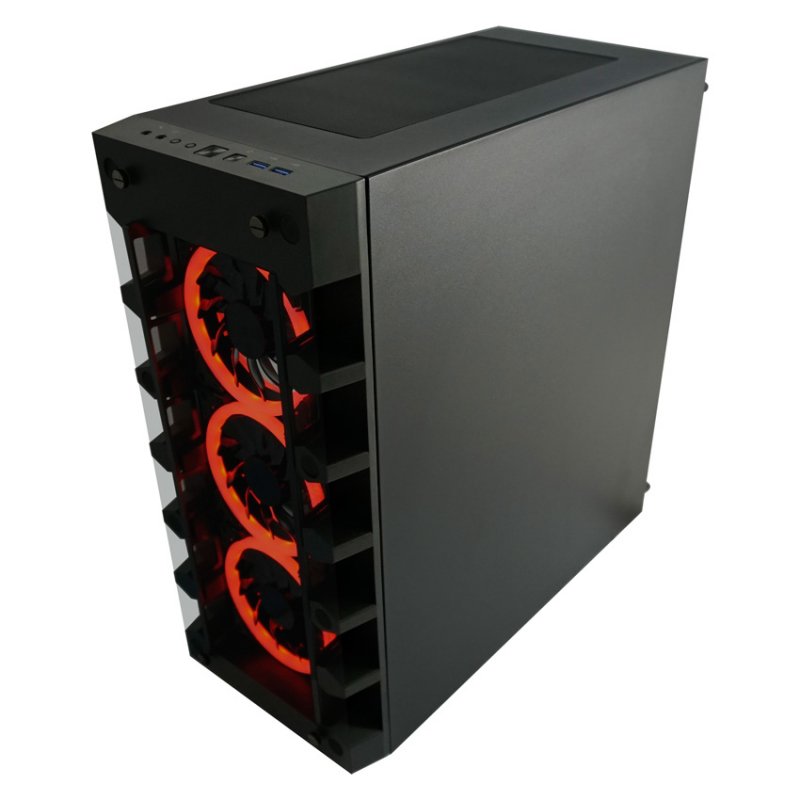 LC-Power Gaming 709B - Solar_System_X Midi Tower Noir