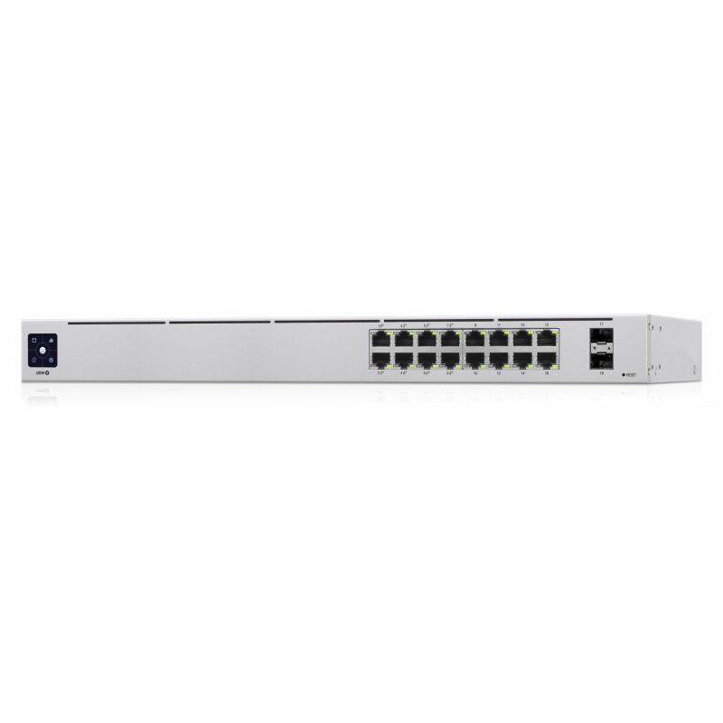 Ubiquiti UniFi 16-Port PoE Géré L2/L3 Gigabit Ethernet (10/100/1000) Connexion Ethernet, supportant l'alimentation via