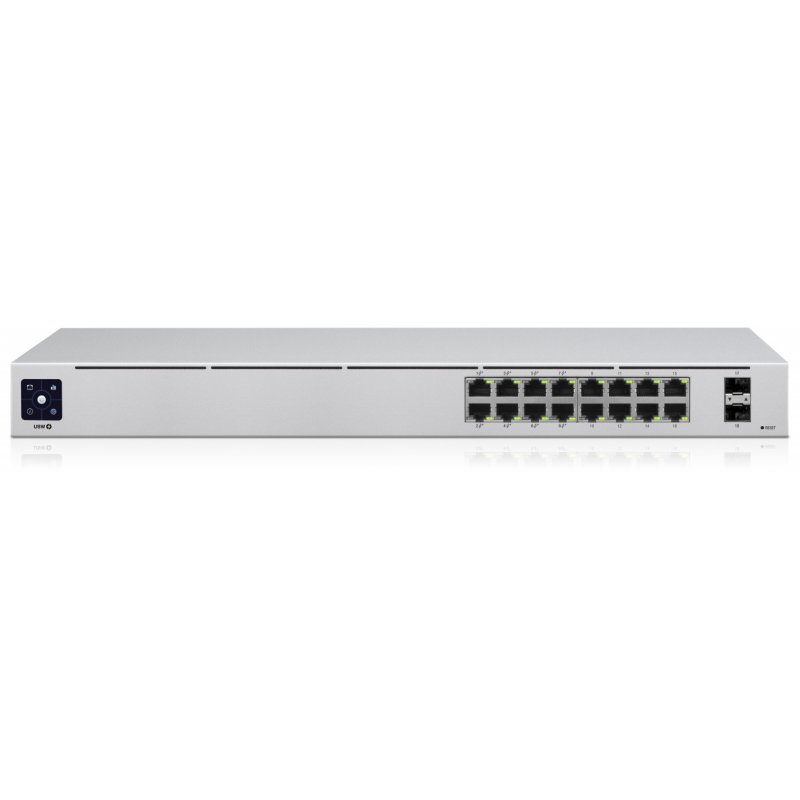 Ubiquiti UniFi 16-Port PoE Géré L2/L3 Gigabit Ethernet (10/100/1000) Connexion Ethernet, supportant l'alimentation via