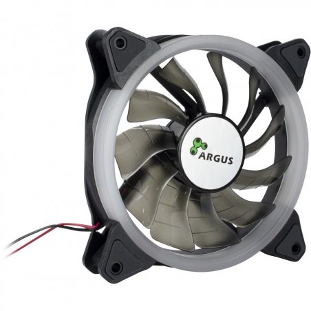Inter-Tech Argus RS-051 RGB Boitier PC Ventilateur 12 cm Noir