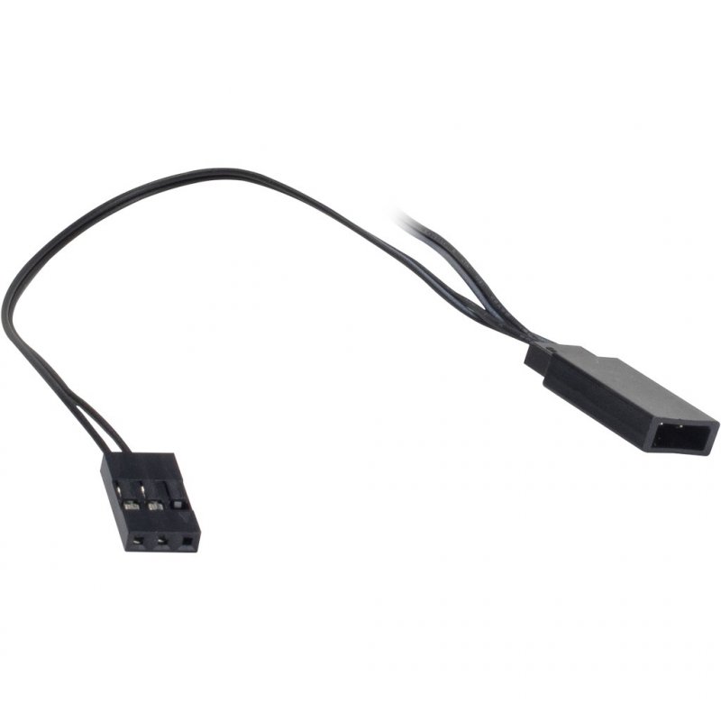 Inter-Tech Argus RS-051 RGB Boitier PC Ventilateur 12 cm Noir