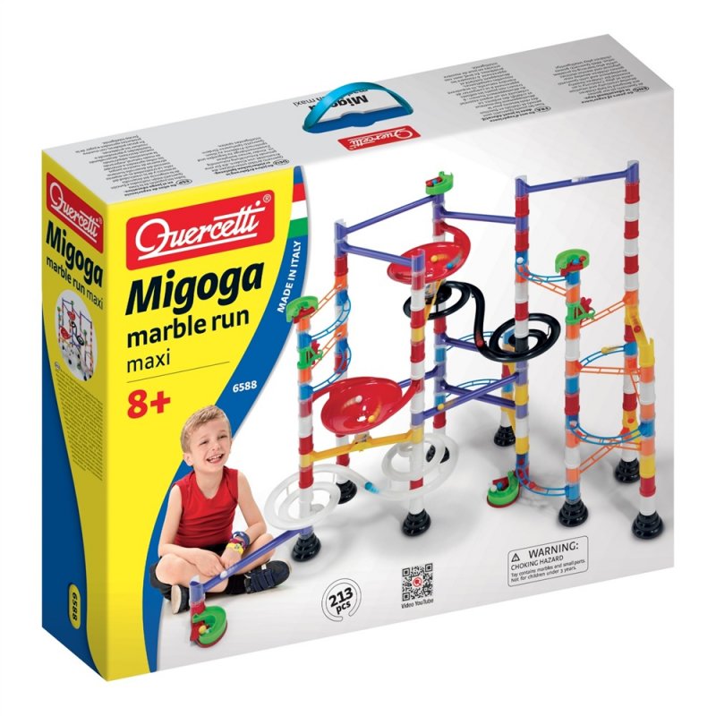 Quercetti - Migoga Marple Run Maxi, 213 pc