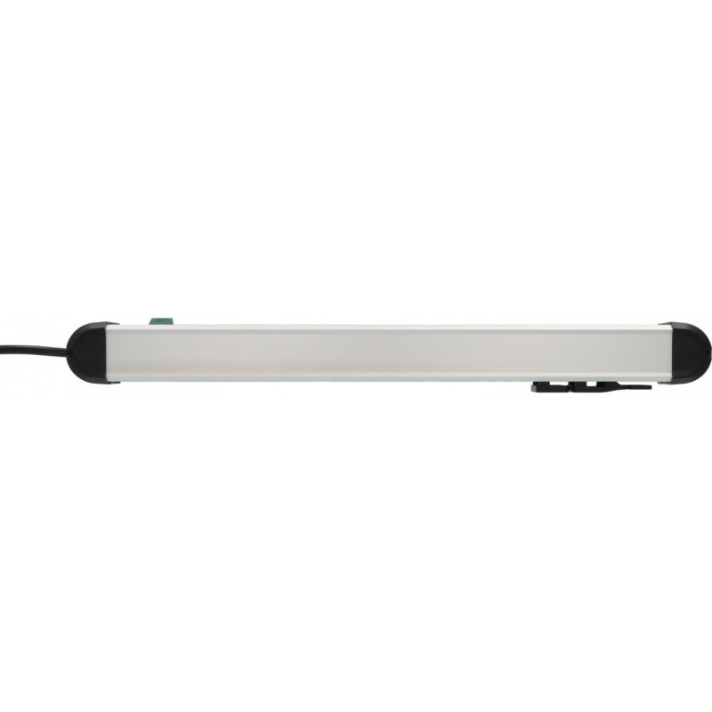 Brennenstuhl Premium-ALU-Line 10fach schwarz *DE* 3m H05VV-F3G1 mit Schalter