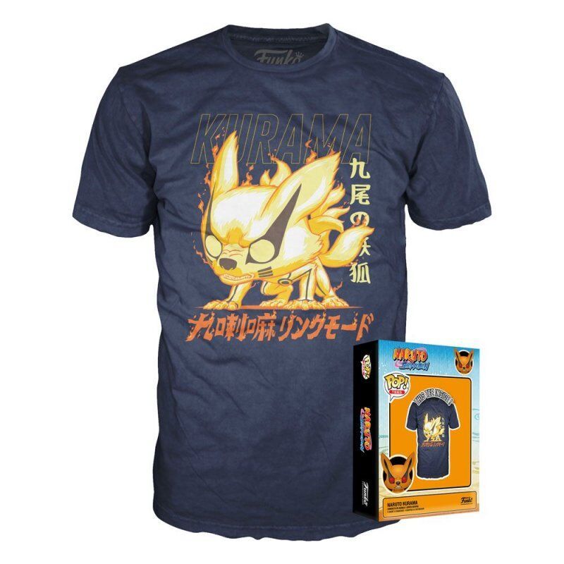 Naruto Boxed Tee T-Shirt Kurama (L)