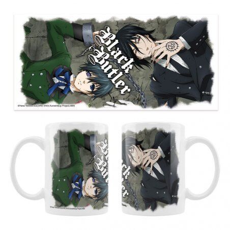 Black Butler mug céramique Ciel, Sebastian