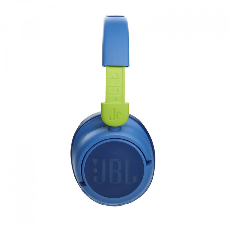 JBL JR460NC Bluetooth Wireless On-Ear Headphones for Kids with Noise Cancellation, Blue EU