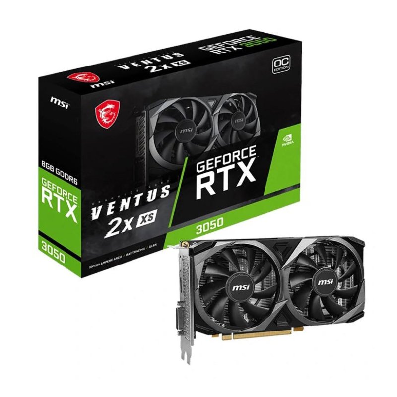 RTX 3050 8GB MSI Ventus 2X XS OC GDDR6
