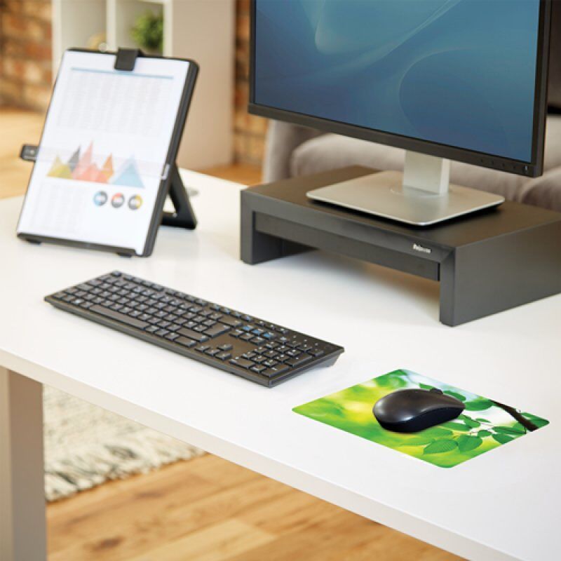 Fellowes Earth Series Mousepad Leaves