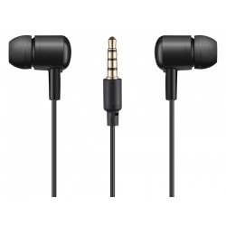 Sandberg Saver Earphones Écouteurs Avec fil Ecouteurs Musique/Quotidien Noir