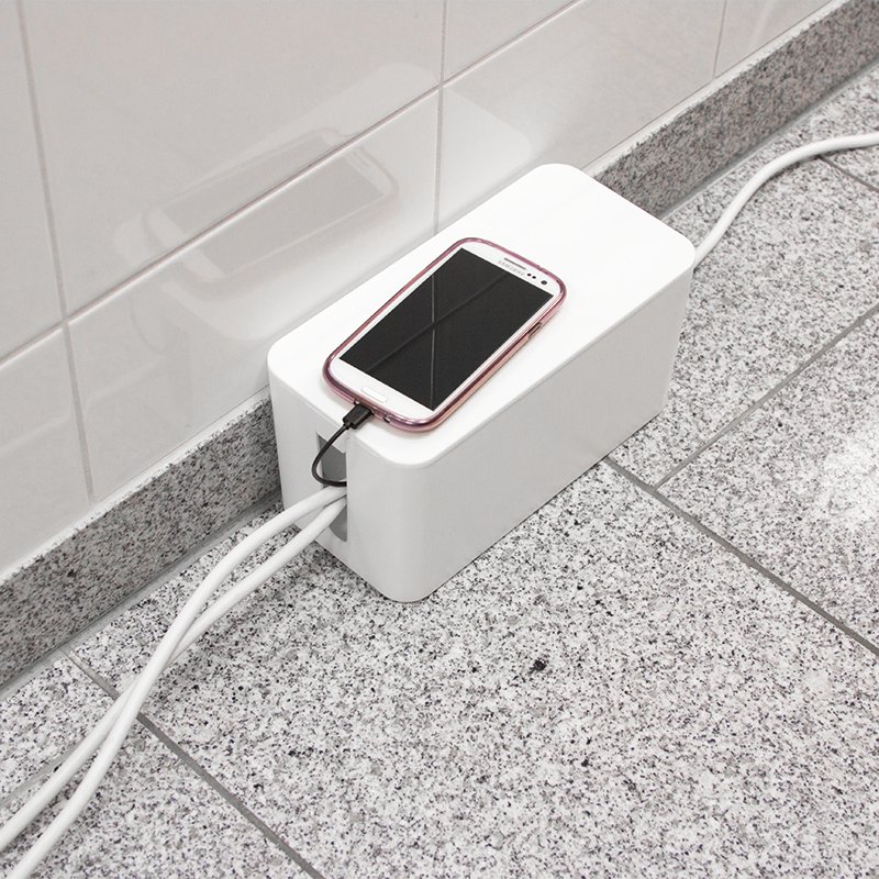 Management Cable Box small 235 x 115 x 120mm LogiLink compatible White