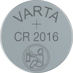 Knopf CR2016 VARTA 3V 5Pack