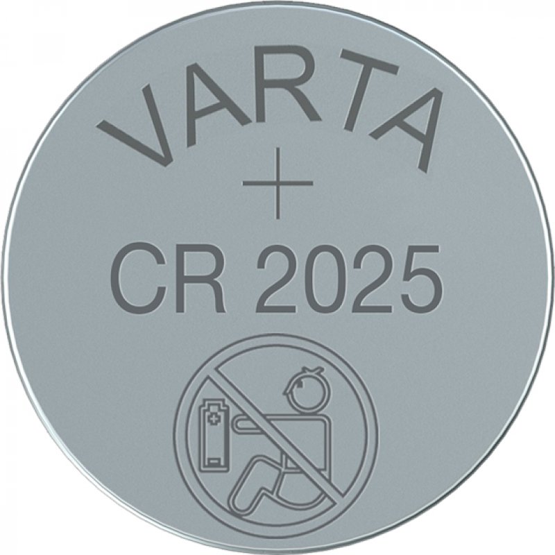 Knopf CR2025 VARTA 3V 5Pack