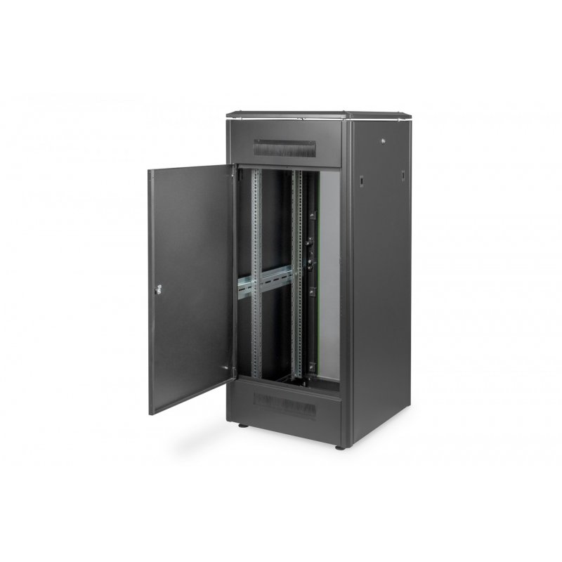 26U Netzwerkschrank, Unique 1342x600x600 mm, Farbe Schwarz (RAL 9005) DIGITUS Professional