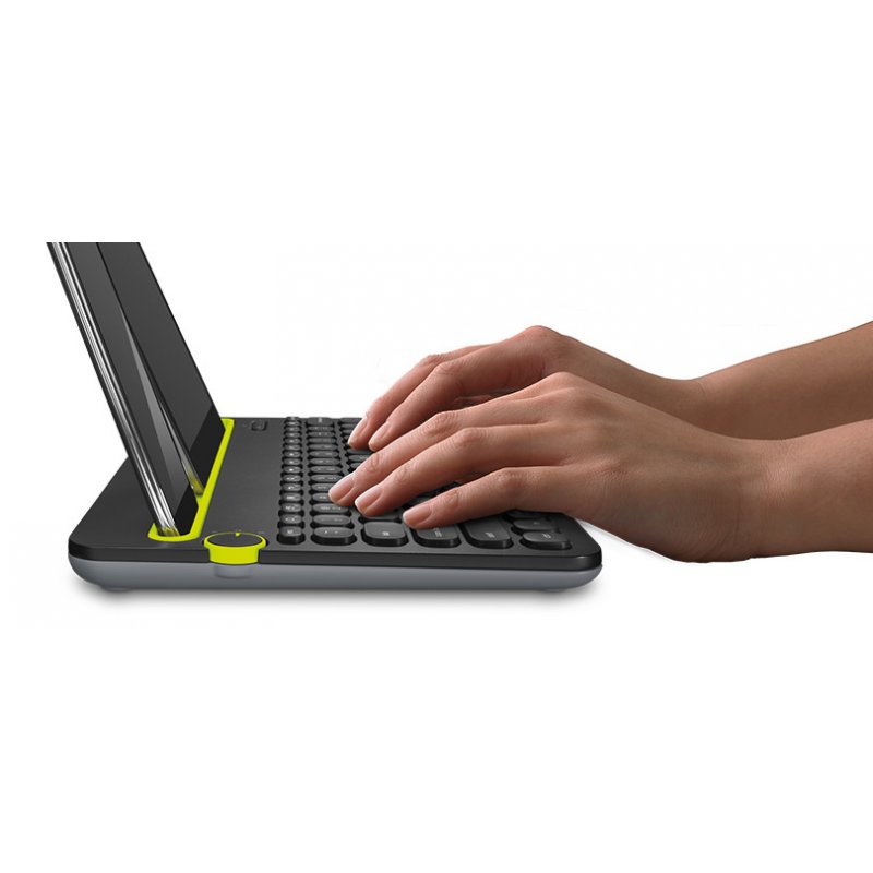 Logitech Multi-Device K480 - Tastatur - Deutsch - Schwarz