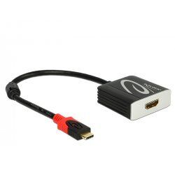 KAB USB C  Adapter HDMI Buchse (4K 60Hz) schwarz Delock compatible