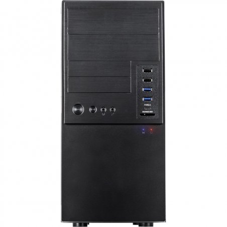 Inter-Tech IT-6865 Micro Tower Noir