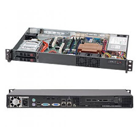 1HE Supermicro SuperChassis 510T-203B