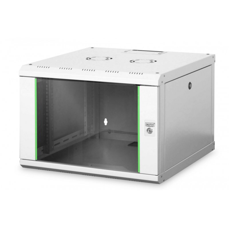 NWS Wandschrank 19" 7HE Digitus compatible420x600x600 mm, Farbe Grau (RAL 7035)
