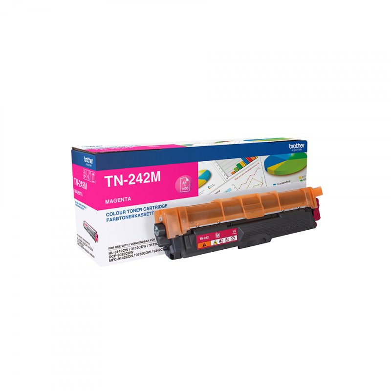 Brother TN-242M Cartouche de toner 1 pièce(s) Original Magenta