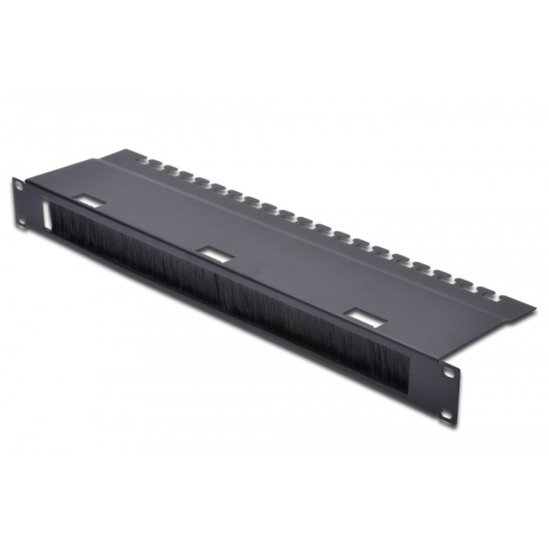 Digitus Cable Management Panel with Brush Strip for 483 mm (19") Cabinets, 1U