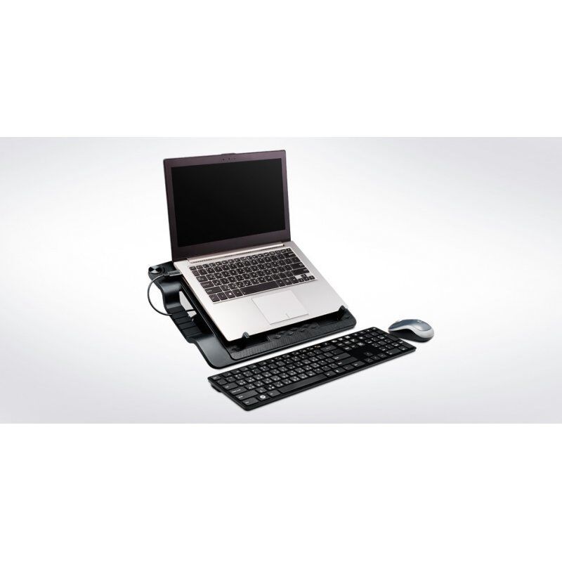 Cooler Master NotePal Ergostand III notebook cooling pad 43.2 cm (17") 800 RPM Black