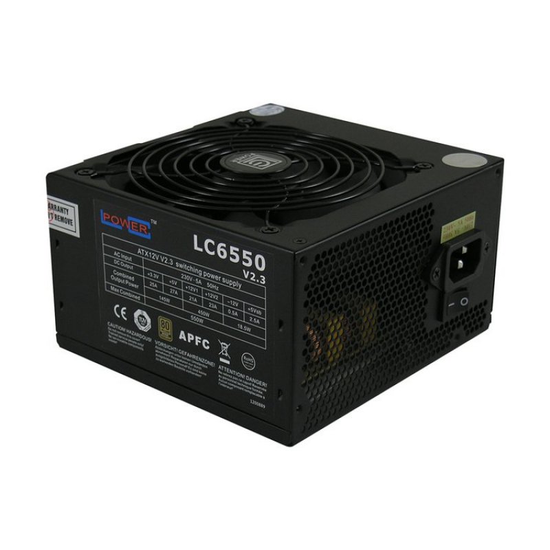 550W LC-Power SuperSilent LC6550 | 80+Bronze
