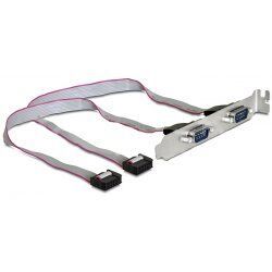 Slotblech - Seriell 2xPort (40cm)