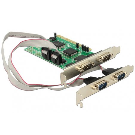 DeLOCK PCI Card 4x Serial interface cards/adapter