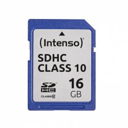 16GB Intenso compatible SDHC 20MB/s