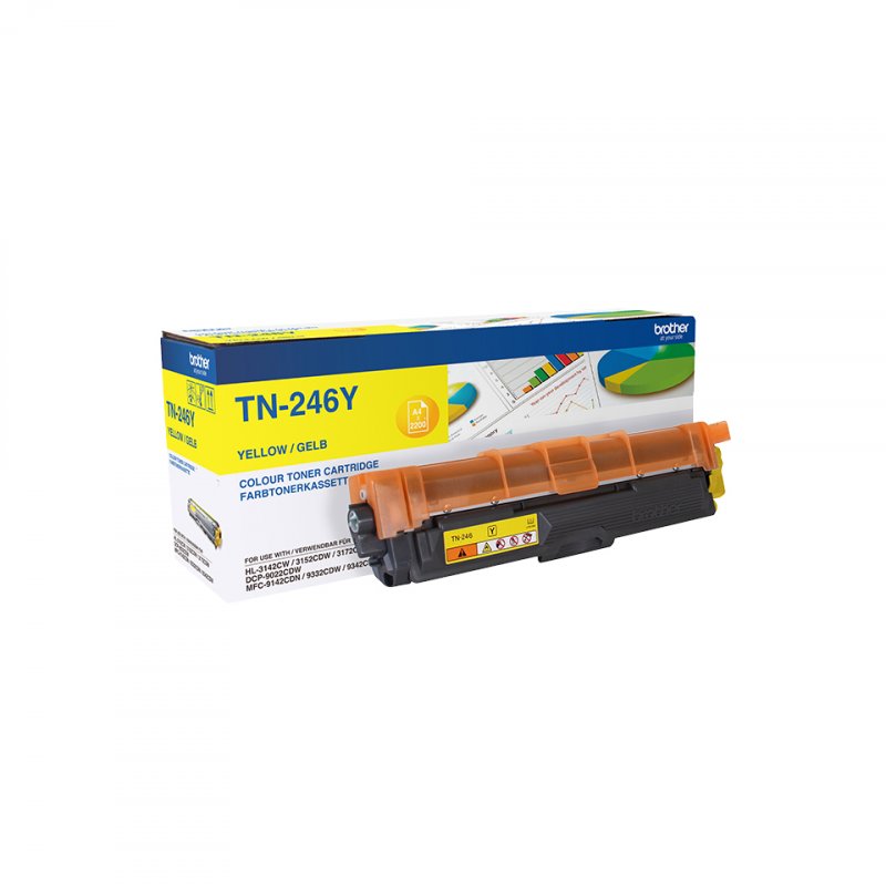 Brother TN-246Y toner cartridge 1 pc(s) Original Yellow