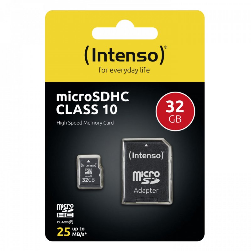 Intenso 32GB MicroSDHC 32 Go Classe 10