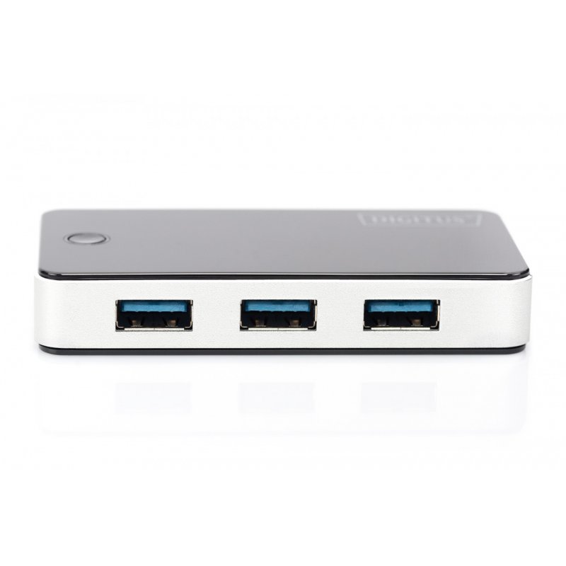 Digitus Concentrateur USB 3.0, 4 ports, noir