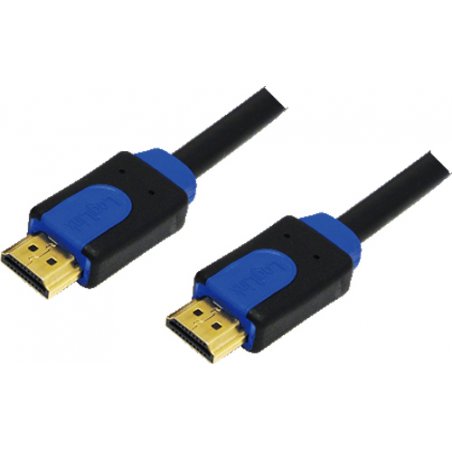 LogiLink CHB1102 câble HDMI 2 m HDMI Type A (Standard) Noir, Bleu