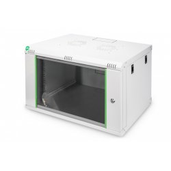 NWS Wandschrank 19" 7HE Digitus compatible 416,15x600x450 mm, Farbe Grau (RAL 7035)