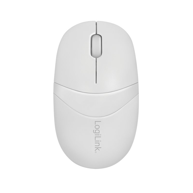 LogiLink ID0104W clavier Souris incluse USB Allemand Blanc