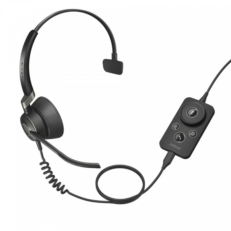 Jabra Engage 50 Mono Casque Avec fil Arceau Bureau/Centre d'appels USB Type-C Bluetooth Noir