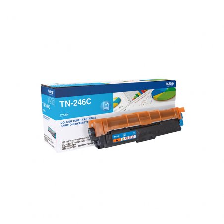 Brother compatible TN246C - Cyan - Original - Tonerpatrone