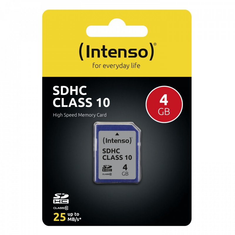 Intenso 4GB SDHC Class 10