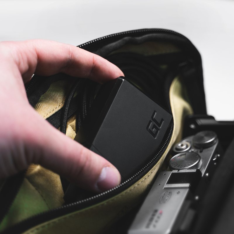 Green Cell CHARGC03 chargeur d'appareils mobiles Universel Noir Secteur Charge rapide Intérieure